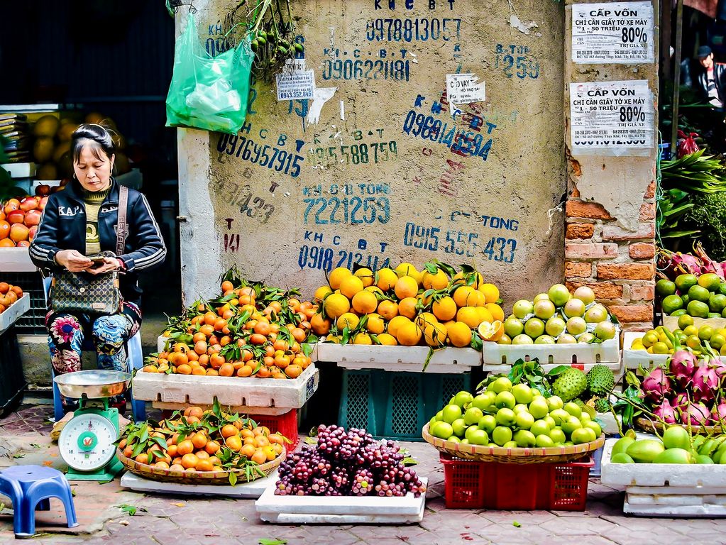 Hanoi in Vietnam